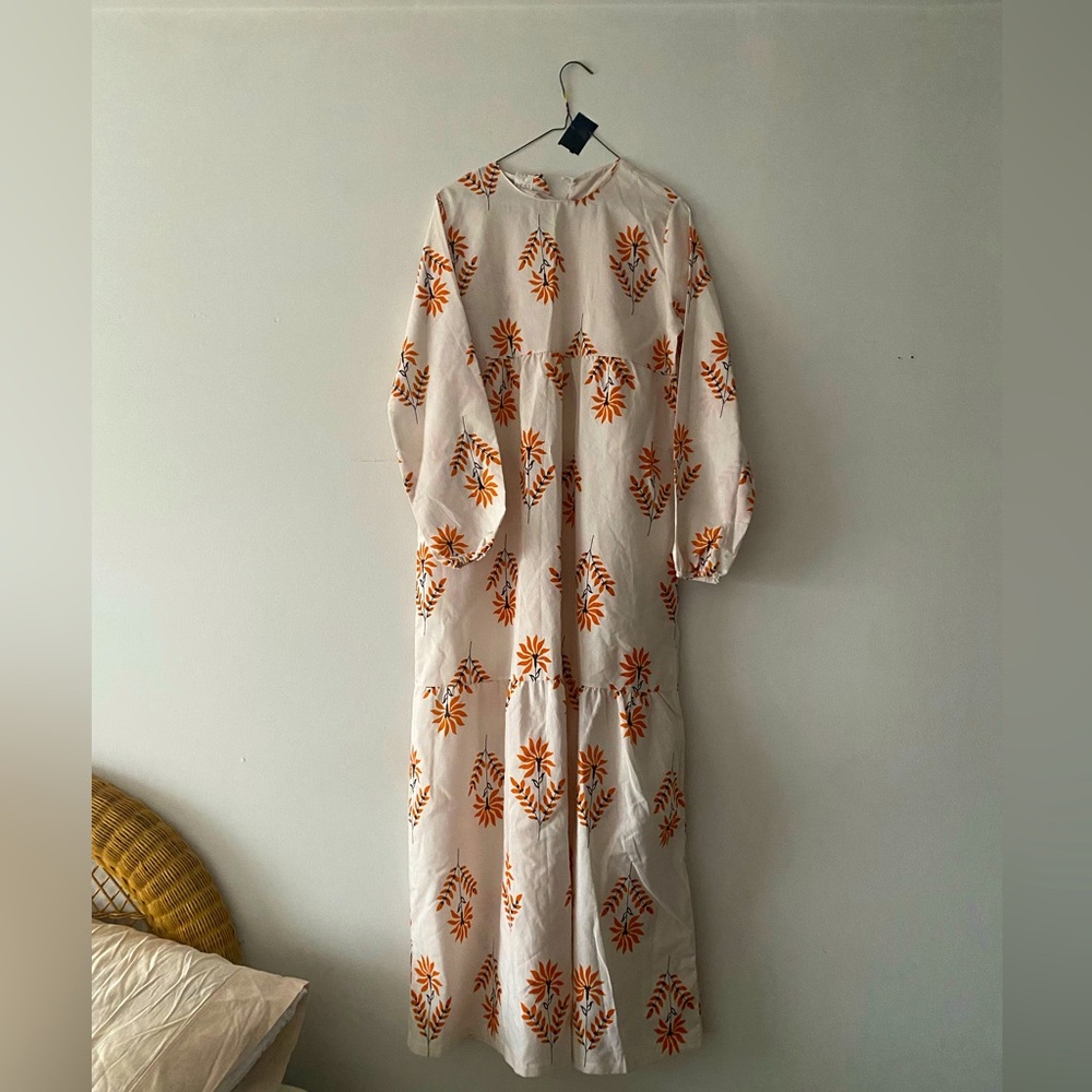 Long Patterned Dress